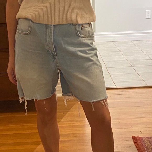Denim Bermuda Shorts - Picture 2 of 3